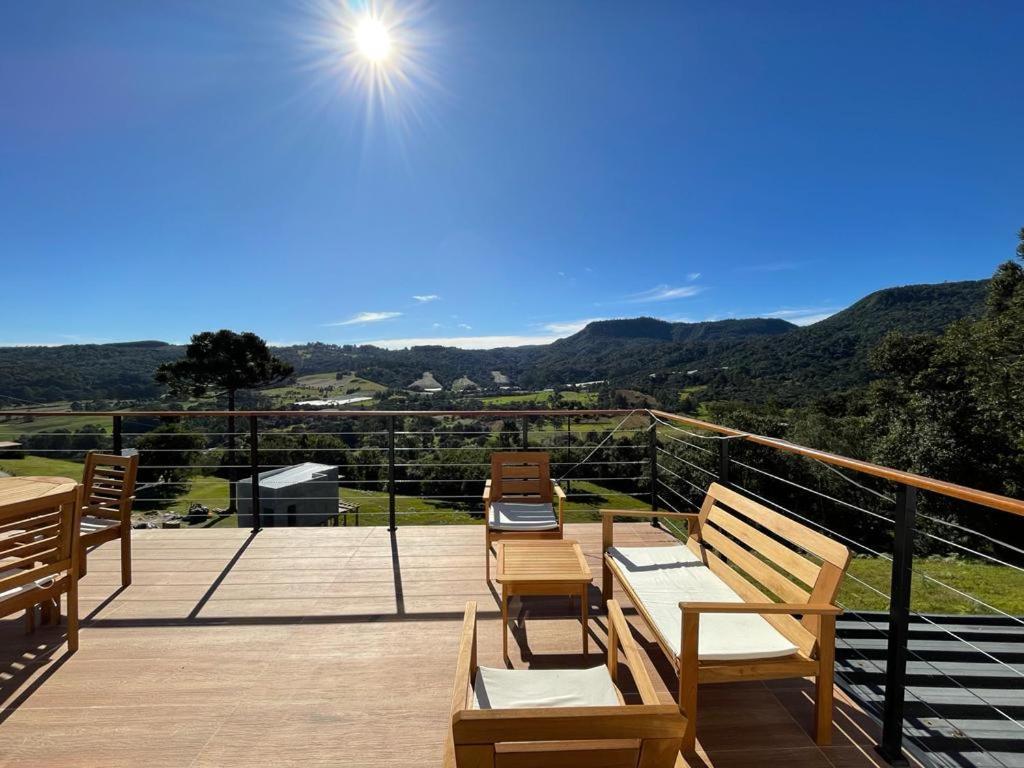 Casa Por Do Sol Com Banheira De Hidromassagem Villa Urubici Ngoại thất bức ảnh